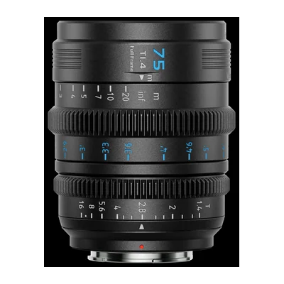 Кинообъектив SIRUI Vision Prime 75 мм T1.4 Full-Frame, сменный байонет L/RF/Z, чёрный