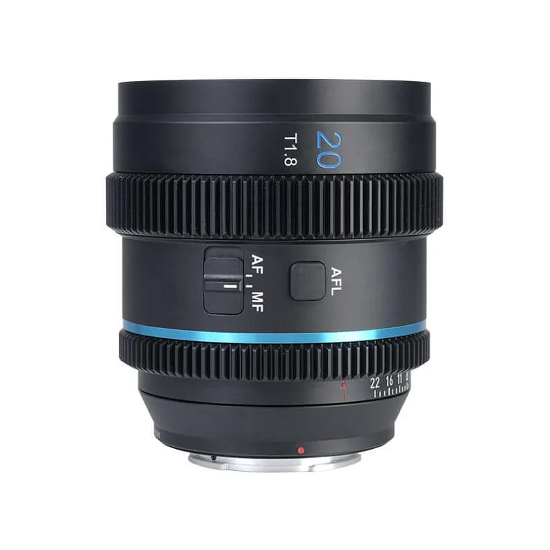 Анаморфотный объектив SIRUI 20mm T1.8 1.33x Super 35, автофокус STM, байонет Sony E, 489 г