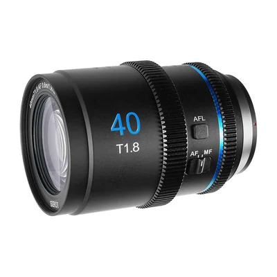Анаморфотный объектив SIRUI 40mm T1.8 1.33x Super 35, автофокус STM, байонет Sony E