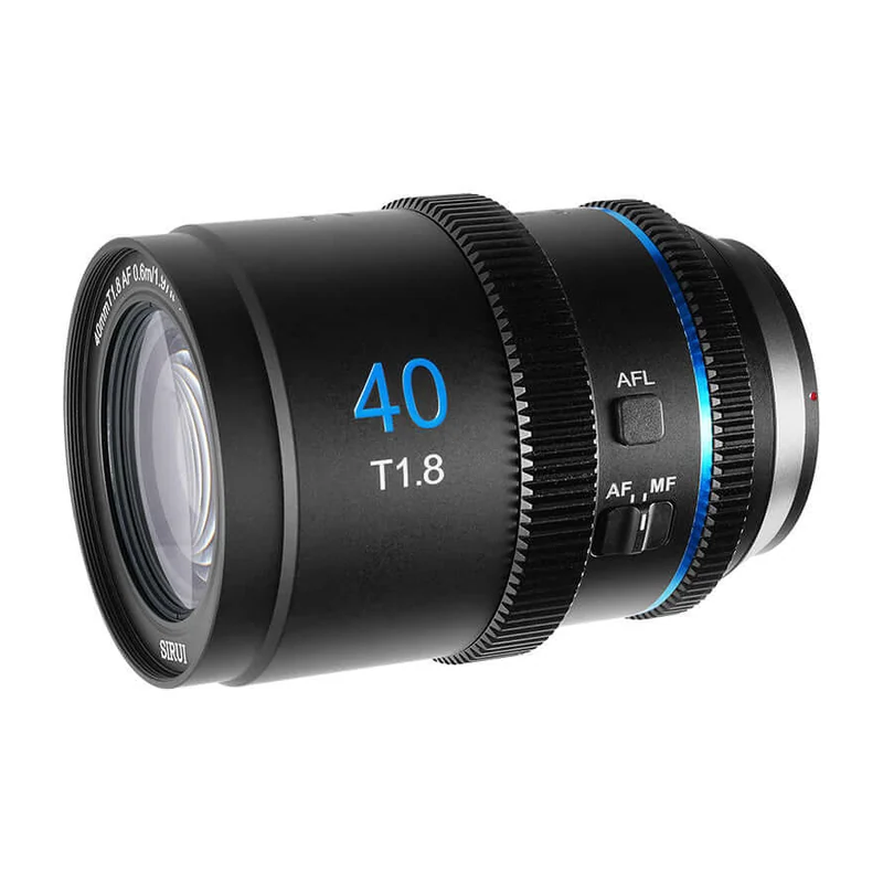 Анаморфотный объектив SIRUI 40mm T1.8 1.33x Super 35, автофокус STM, байонет Sony E, 623 г