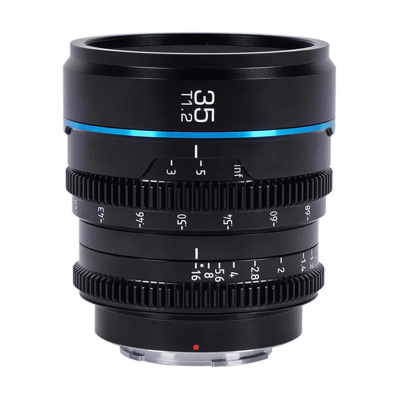 Кинообъектив SIRUI Night Walker 35mm T1.2 Super 35, ручной фокус, байонет Sony E, 513 г