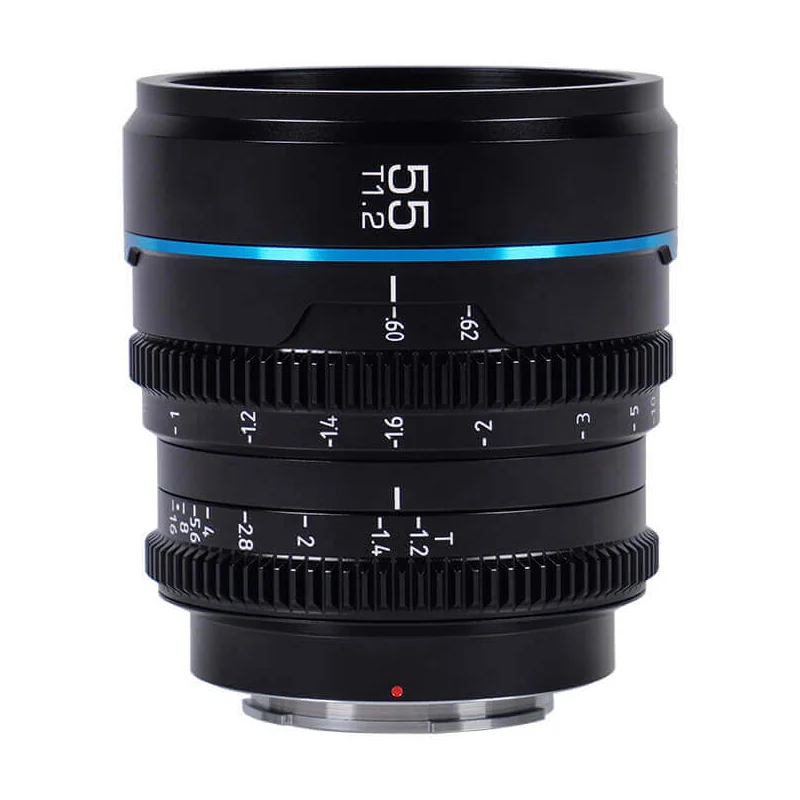 Кинообъектив SIRUI Night Walker 55mm T1.2 Super 35, ручной фокус, байонет Sony E, 555 г