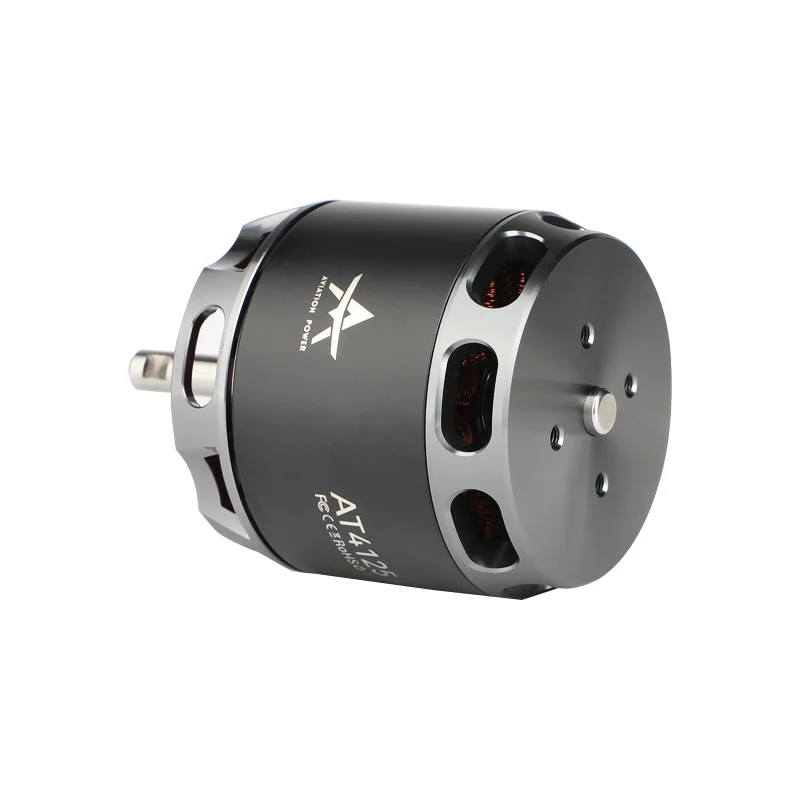 Мотор T-MOTOR AT4125 KV250 длинный вал, 12S, для самолётов и VTOL