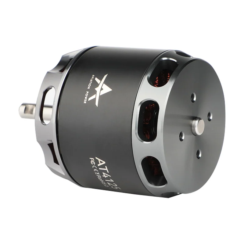 Мотор T-MOTOR AT4125 KV250 длинный вал, 12S, для самолётов и VTOL