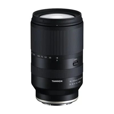 Объектив Tamron 18–300 мм F3,5–6,3 Di III-A VC VXD (B061), APS-C, байонеты Sony E / Nikon Z / Fujifilm X / Canon RF