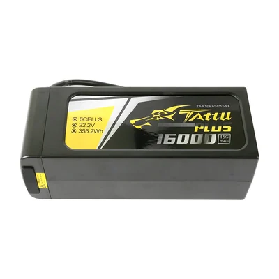 Тяговые аккумуляторы Tattu 1.0 6S, 10 000–22 000 мА·ч, 15–25C, разъём AS150+XT150