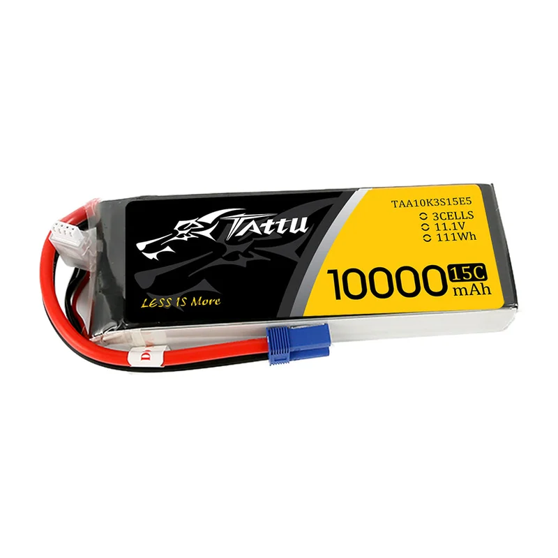 Батарея тяговая для БПЛА Tattu, 10000 мА·ч, 11,1 В, 3S, 15C