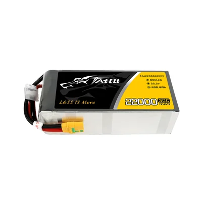 Батарея тяговая для БПЛА Tattu, 22000 мА·ч, 22,2 В, 6S1P, 30C, разъём XT90-S