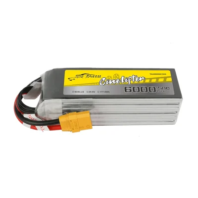Батарея тяговая для БПЛА Tattu Cinelifter, 6000 мА·ч, 29,6 В, 8S1P, 150C