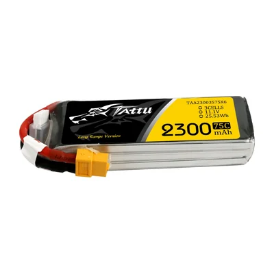 Аккумуляторы Tattu FPV 3S и 4S, 2300–3700 мА·ч, 45–75C