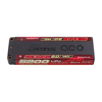 Высокотоковые аккумуляторы Gens ace 1S–4S, 4000–8500 мА·ч, 130–140C