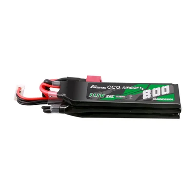 Батарея тяговая Gens ace, 800 мА·ч, 3S1P, 11,1 В, 25C