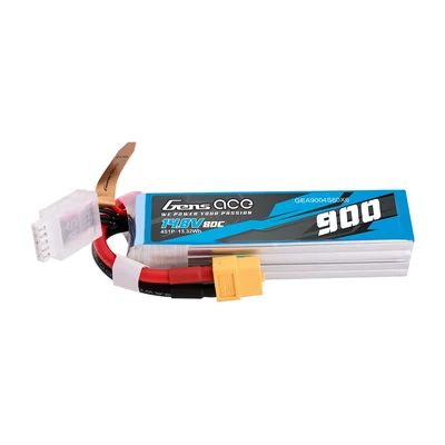 Батарея тяговая Gens ace, 900 мА·ч, 4S1P, 14,8 В/4S, 80C