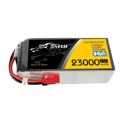 Тяговые аккумуляторы Tattu HV 6S, 11 000–32 000 мА·ч, 10–25C