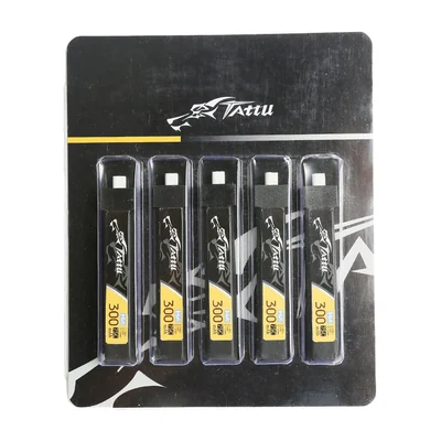 Аккумулятор для FPV Tattu Mini, 300 мА·ч, 3,8 В, 1S1P, 75C, разъём BT 2.0