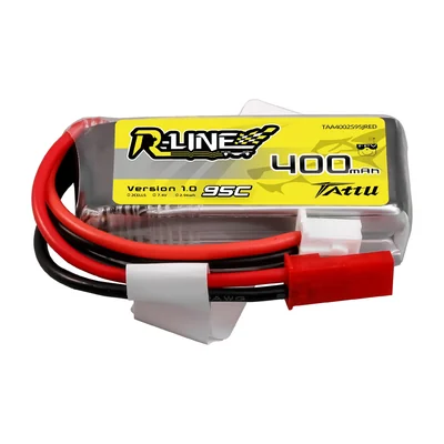 Аккумулятор для FPV Tattu Mini, 400 мА·ч, 7,4 В, 2S1P, 95C, разъём JST-SYP