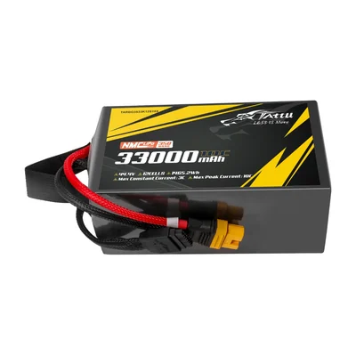 Тяговые аккумуляторы Tattu NMC 12S и 14S, 25 000–33 000 мА·ч, 10C, разъём AS150U-F