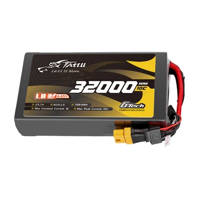 Батарея тяговая для БПЛА Tattu NMC UHV, 32000 мА·ч, 23,7 В, 6S, 10C, разъём XT90S-F