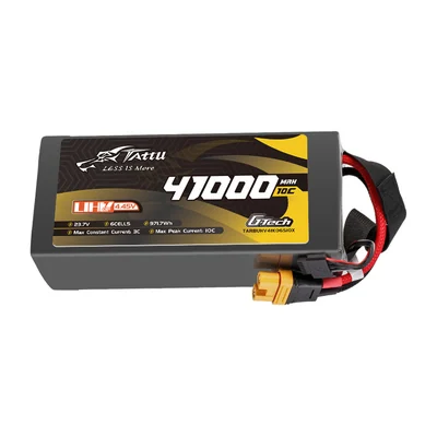 Батарея тяговая для БПЛА Tattu NMC UHV, 41000 мА·ч, 23,7 В, 6S, 10C, разъём XT90S-F