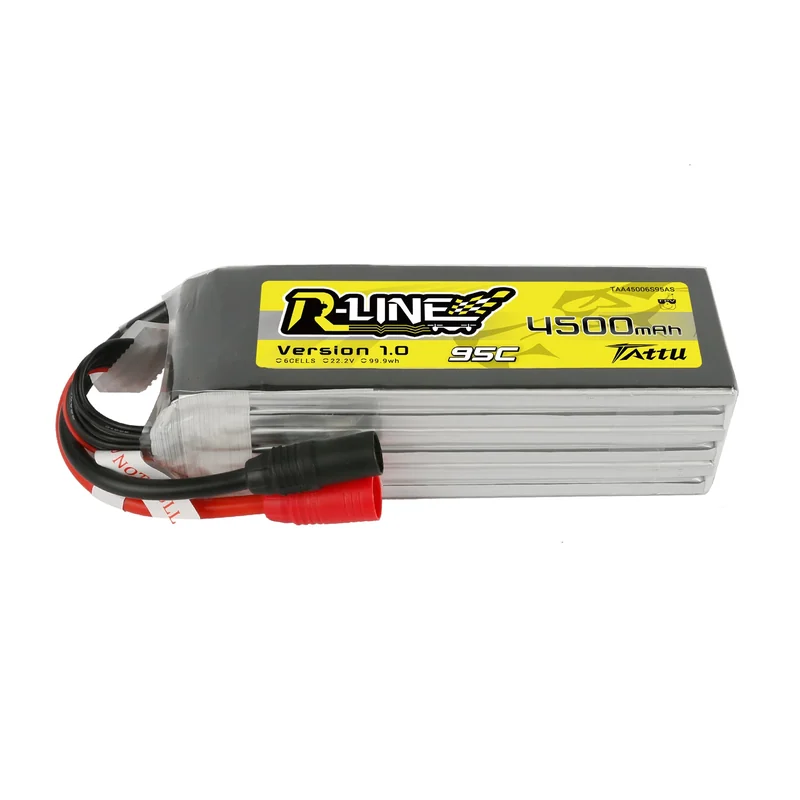 Аккумулятор для FPV Tattu R-Line, 4500 мА·ч, 22,2 В, 6S, 95C, разъём AS150