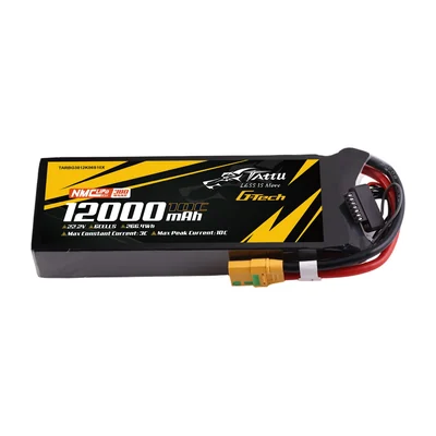 Батарея тяговая Tattu Semi-solid, 12 000 мА·ч, 22,2 В 6S, полутвердотельная