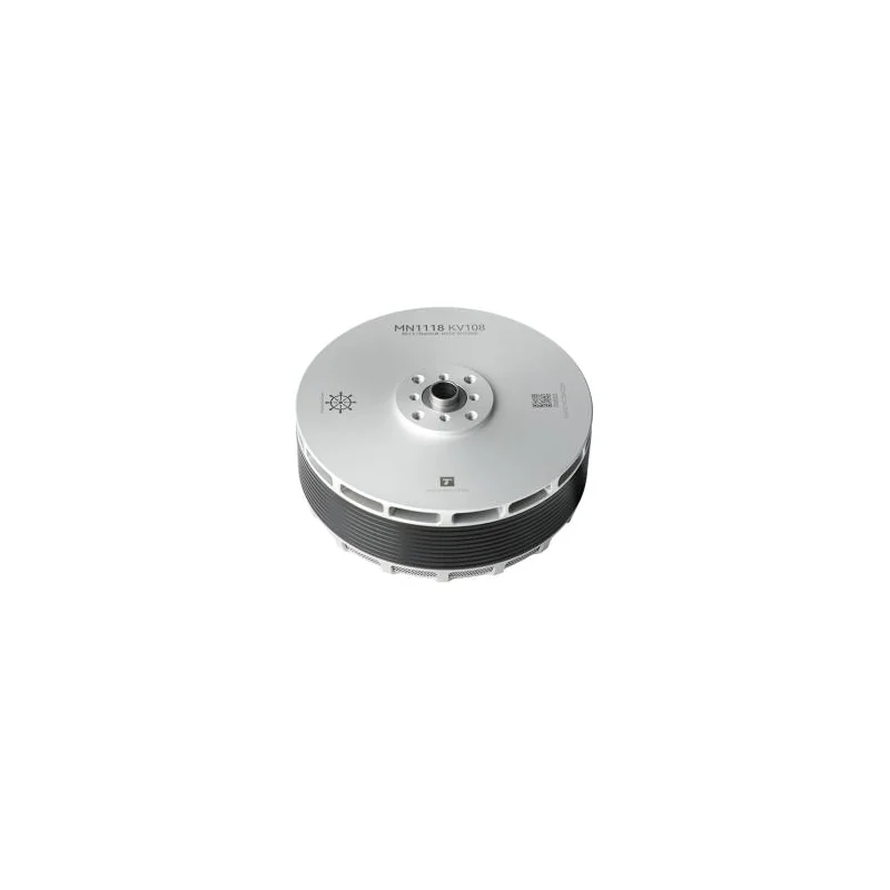Мотор бесколлекторный для мультироторов T-MOTOR MN1118 KV90/KV108 — 12–14S, вал 12 мм, IP45