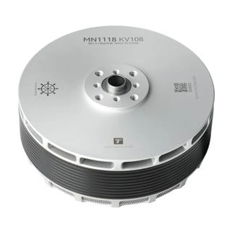 Мотор бесколлекторный для мультироторов T-MOTOR MN1118 KV90/KV108 — 12–14S, вал 12 мм, IP45