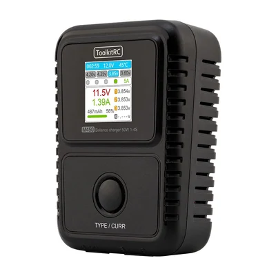 Зарядное устройство ToolkitRC M450, 50 Вт, 5 А, 2–4S