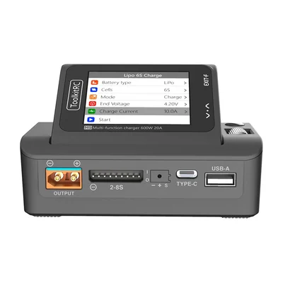 Зарядное устройство ToolkitRC M9, 600 Вт, 20 А, 1–8S