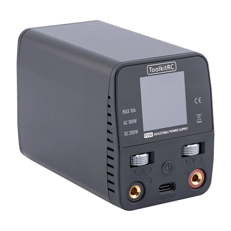 Лабораторный блок питания ToolkitRC P200 V2, 1–30 В, 10 А, 200 Вт