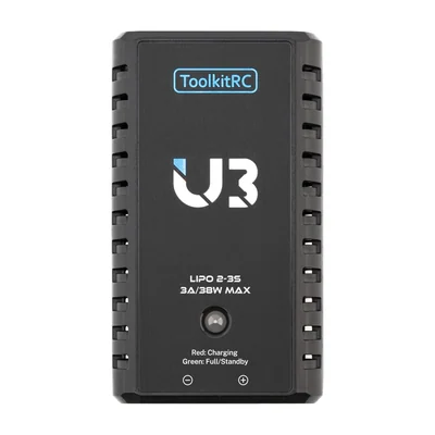 Зарядное устройство ToolkitRC U3, USB-C, 3 А, 2–3S LiPo