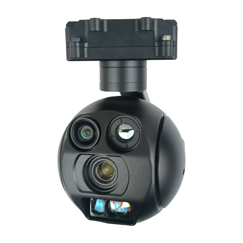 Подвес с камерой TOPOTEK EHP03G6S90D15, 3-кратный оптический зум, тепловизионный канал