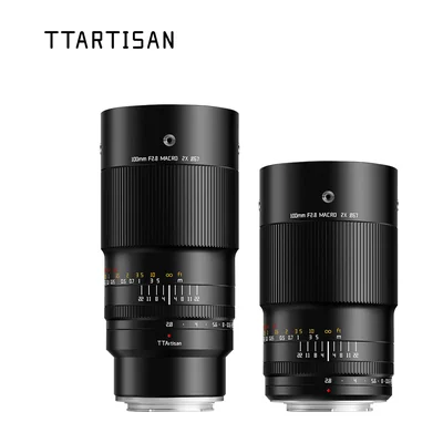 Объектив TTArtisan 100mm F2.8 2X Macro, полный кадр, ручная фокусировка