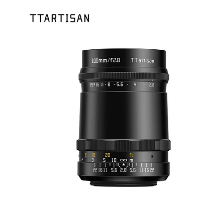 Объектив TTArtisan 100mm F2.8, полный кадр, пузырьковое боке
