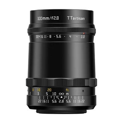 Объектив TTArtisan 100 мм F2,8, полный кадр, пузырьковое боке