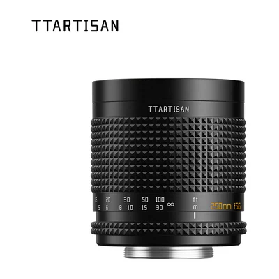 Объектив TTArtisan 250mm F5.6 Reflex, зеркально-линзовый, боке-бублик
