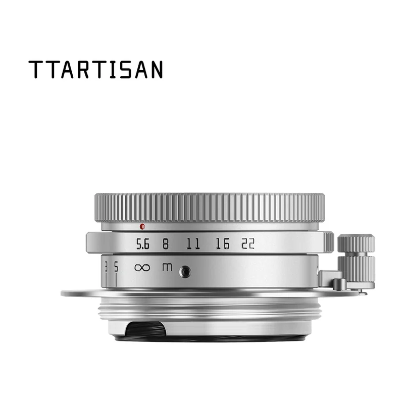 Дальномерный объектив TTArtisan 28mm F5.6 LTM, полный кадр, резьба L39, латунный корпус высотой 19 мм