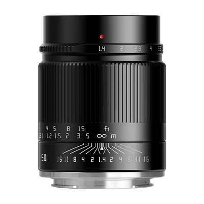 Объектив TTArtisan 50 мм F1,4 ASPH, ручная фокусировка
