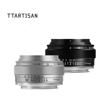 Объектив TTArtisan 50mm F2.0, полный кадр, ручная фокусировка, семь байонетов