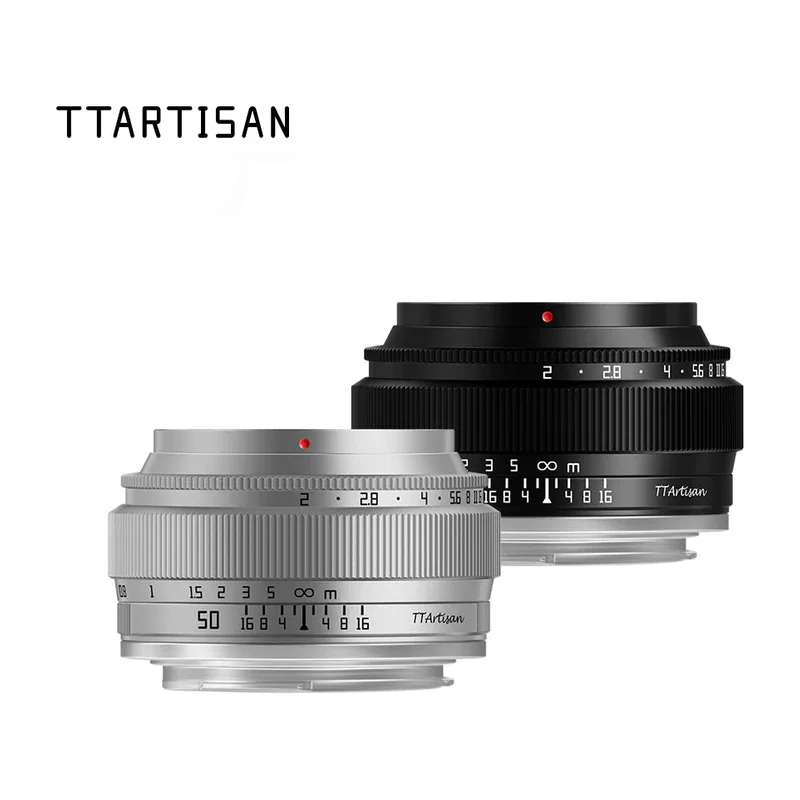Объектив TTArtisan 50mm F2.0, полный кадр, ручная фокусировка, семь байонетов, около 200 г