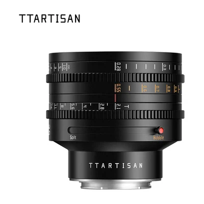 Объектив TTArtisan 50mm T2.1 Dual Bokeh Cine, полный кадр, ручная фокусировка