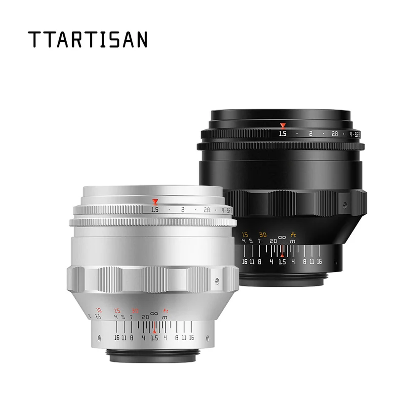 Объектив TTArtisan 75mm F1.5, полный кадр, закрученное боке, ручная фокусировка, M42
