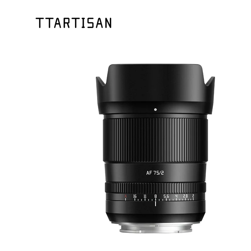 Объектив TTArtisan AF 75mm F2, полный кадр, портретный, автофокус STM, ED-элемент