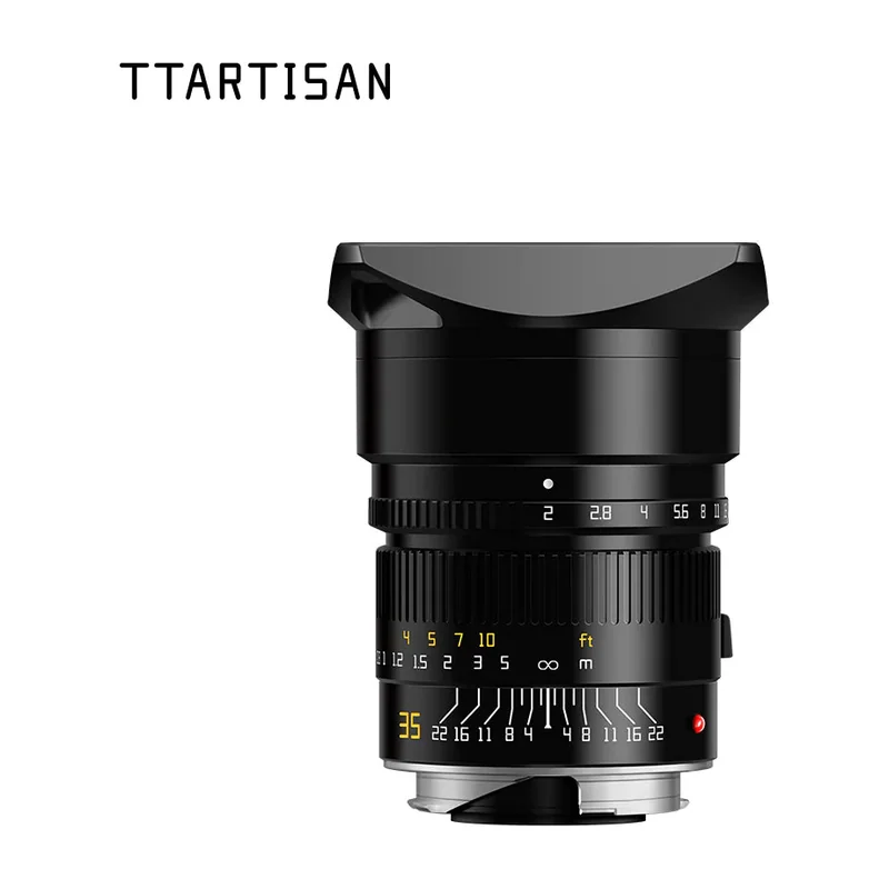Объектив TTArtisan APO-M 35mm F2.0 ASPH., полный кадр, ручная фокусировка, байонет Leica M, 510 г