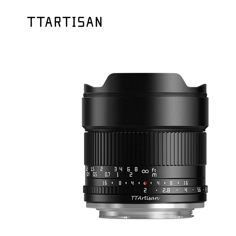 Объектив TTArtisan APS-C 10mm F2 ASPH., угол 105°, светосила F2, комплектный держатель светофильтров