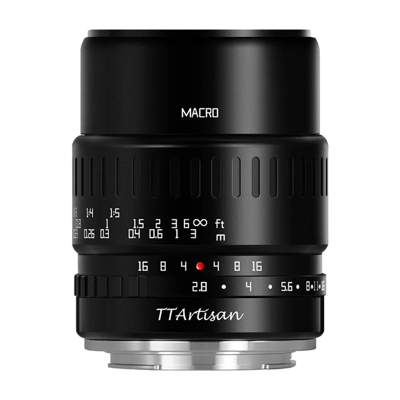 Макрообъектив TTArtisan APS-C 40mm F2.8, масштаб 1:1, стекло ED, 11 лепестков диафрагмы