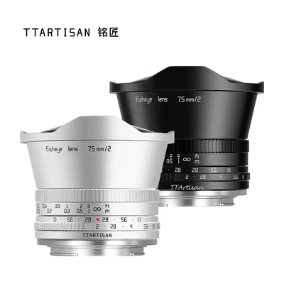 Объектив TTArtisan APS-C 7.5mm F2 фишай, угол 180°, ручная фокусировка