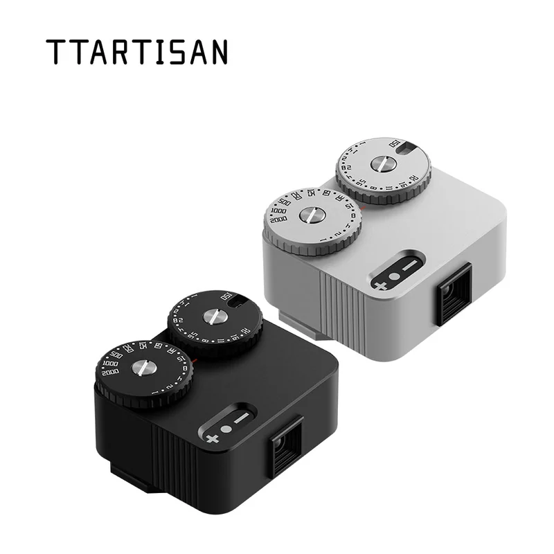 Экспонометр TTArtisan Light Meter II на башмак: 23 ступени выдержки, диафрагма с щелчками, 34 г