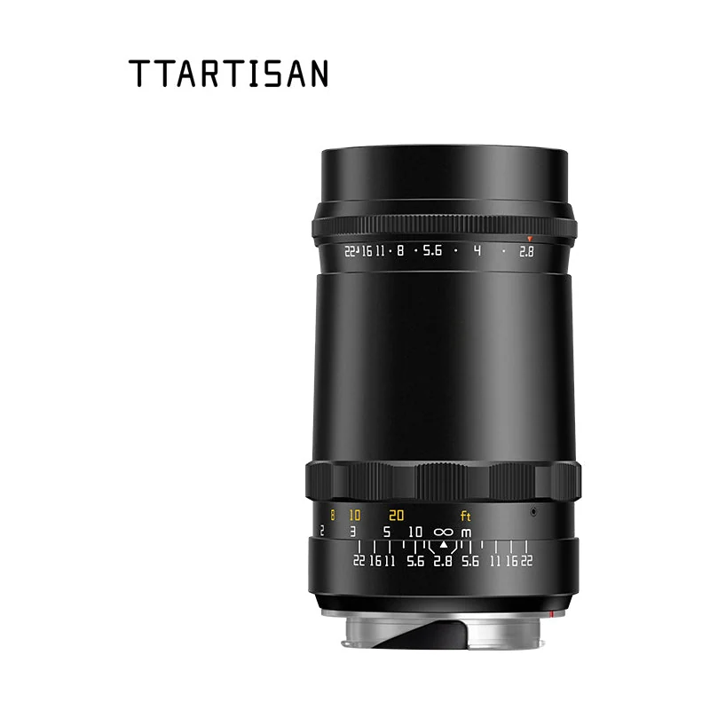 Дальномерный объектив TTArtisan M 100mm F2.8 Bubble Bokeh, триплет, пузырьковое боке, байонет M42/M