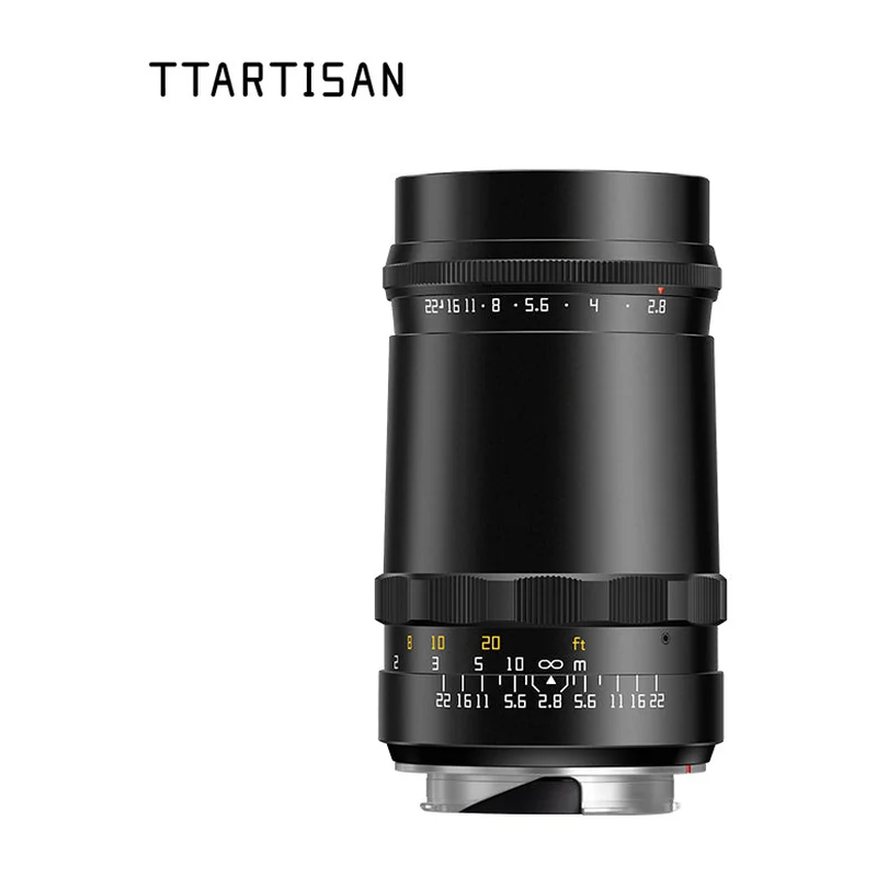 Дальномерный объектив TTArtisan M 100mm F2.8 Bubble Bokeh, триплет, пузырьковое боке, байонет M42/M